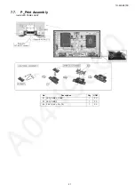 Предварительный просмотр 21 страницы Panasonic TH-42AS670S Service Manual