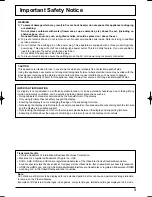 Preview for 3 page of Panasonic TH-42BT300ER Operating Instructions Manual