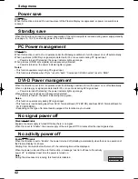 Preview for 42 page of Panasonic TH-42BT300ER Operating Instructions Manual