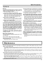 Предварительный просмотр 7 страницы Panasonic TH-42BT300U Operating Instructions Manual