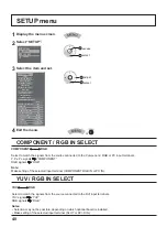 Предварительный просмотр 40 страницы Panasonic TH-42BT300U Operating Instructions Manual