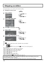 Предварительный просмотр 74 страницы Panasonic TH-42BT300U Operating Instructions Manual