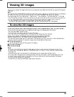 Preview for 23 page of Panasonic TH-42BT300W Operating Instructions Manual