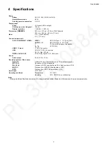 Предварительный просмотр 7 страницы Panasonic TH-42C400Z Service Manual