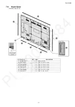 Предварительный просмотр 21 страницы Panasonic TH-42C400Z Service Manual