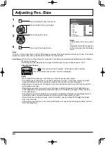 Предварительный просмотр 22 страницы Panasonic TH-42LF20W Operating Instructions Manual