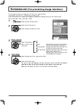 Предварительный просмотр 29 страницы Panasonic TH-42LF20W Operating Instructions Manual