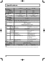 Предварительный просмотр 46 страницы Panasonic TH-42LF20W Operating Instructions Manual