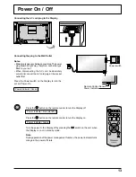 Предварительный просмотр 13 страницы Panasonic TH-42LF25ER Operating Instructions Manual