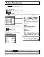 Предварительный просмотр 24 страницы Panasonic TH-42LF25ER Operating Instructions Manual