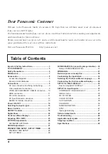 Preview for 5 page of Panasonic TH-42LF25U Operating Instructions Manual