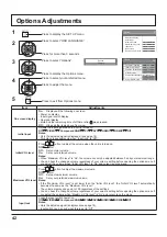 Preview for 43 page of Panasonic TH-42LF25U Operating Instructions Manual