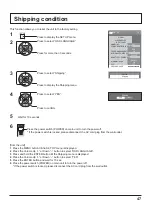 Preview for 48 page of Panasonic TH-42LF25U Operating Instructions Manual