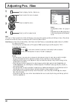 Preview for 22 page of Panasonic TH-42LF30ER Operating Instructions Manual