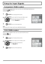 Preview for 37 page of Panasonic TH-42LF30ER Operating Instructions Manual