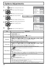 Preview for 42 page of Panasonic TH-42LF30ER Operating Instructions Manual