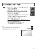 Предварительный просмотр 17 страницы Panasonic TH-42LF30U Operating Instructions Manual