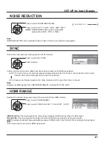 Предварительный просмотр 41 страницы Panasonic TH-42LF30U Operating Instructions Manual