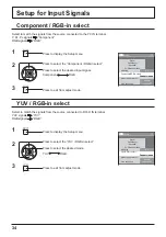 Предварительный просмотр 34 страницы Panasonic TH-42LF5E Operating Instructions And Owner'S Manual