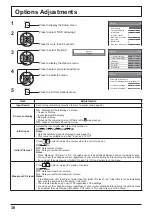 Предварительный просмотр 38 страницы Panasonic TH-42LF5E Operating Instructions And Owner'S Manual