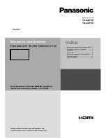 Предварительный просмотр 37 страницы Panasonic TH-42LF5E Operating Instructions Manual