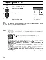 Предварительный просмотр 22 страницы Panasonic TH-42LF5U Operating Instructions Manual