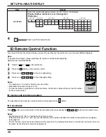 Предварительный просмотр 34 страницы Panasonic TH-42LF5U Operating Instructions Manual