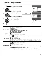 Предварительный просмотр 39 страницы Panasonic TH-42LF5U Operating Instructions Manual