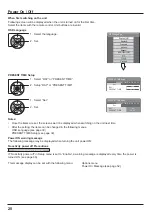 Preview for 20 page of Panasonic TH-42LF60W Operating Instructions Manual