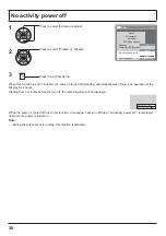 Preview for 36 page of Panasonic TH-42LF60W Operating Instructions Manual