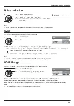 Preview for 45 page of Panasonic TH-42LF60W Operating Instructions Manual