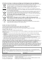 Preview for 68 page of Panasonic TH-42LF60W Operating Instructions Manual