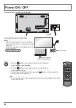 Preview for 20 page of Panasonic TH-42LF6U Operating Instructions Manual