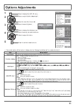 Preview for 51 page of Panasonic TH-42LF6U Operating Instructions Manual