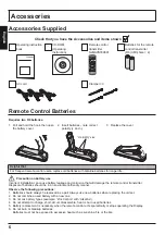 Предварительный просмотр 6 страницы Panasonic TH-42LF6W Operating Instructions Manual