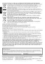 Предварительный просмотр 14 страницы Panasonic TH-42LF6W Operating Instructions Manual