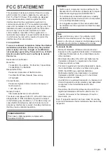 Preview for 5 page of Panasonic TH-42LF80U Operating Instructions Manual