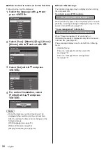 Preview for 28 page of Panasonic TH-42LF80U Operating Instructions Manual