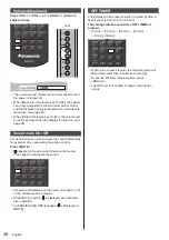 Preview for 30 page of Panasonic TH-42LF80U Operating Instructions Manual