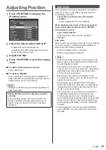 Preview for 35 page of Panasonic TH-42LF80U Operating Instructions Manual