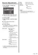 Preview for 37 page of Panasonic TH-42LF80U Operating Instructions Manual