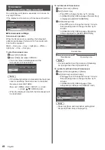 Preview for 48 page of Panasonic TH-42LF80U Operating Instructions Manual