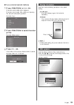 Preview for 59 page of Panasonic TH-42LF80U Operating Instructions Manual