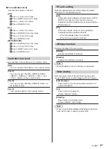 Preview for 67 page of Panasonic TH-42LF80U Operating Instructions Manual