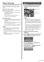 Preview for 99 page of Panasonic TH-42LF80U Operating Instructions Manual