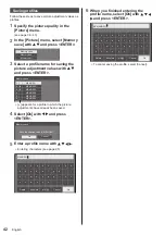 Предварительный просмотр 42 страницы Panasonic TH-42LF8U Operating Instructions Manual