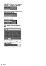 Предварительный просмотр 44 страницы Panasonic TH-42LF8U Operating Instructions Manual