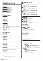 Предварительный просмотр 104 страницы Panasonic TH-42LF8U Operating Instructions Manual