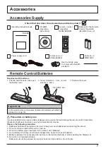 Preview for 7 page of Panasonic TH-42LFE6E Operating Instructions Manual