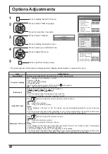 Preview for 42 page of Panasonic TH-42LFE6E Operating Instructions Manual